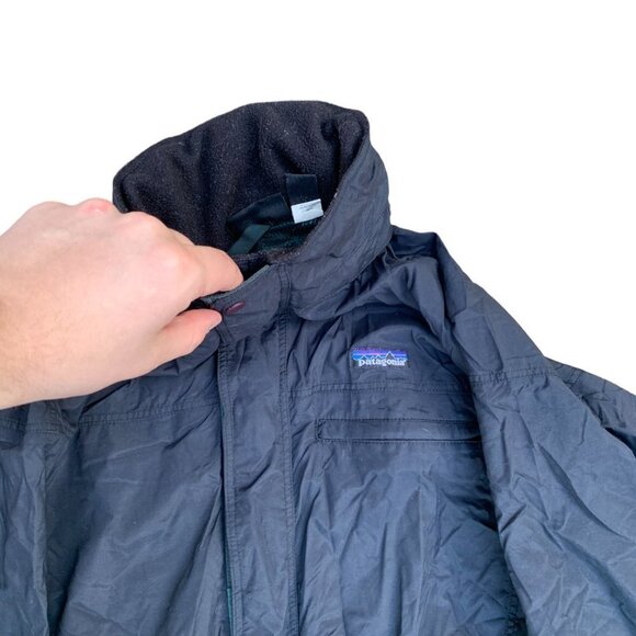 Rare 2008 Patagonia Rain Jacket Small Black - Picture 6 of 10
